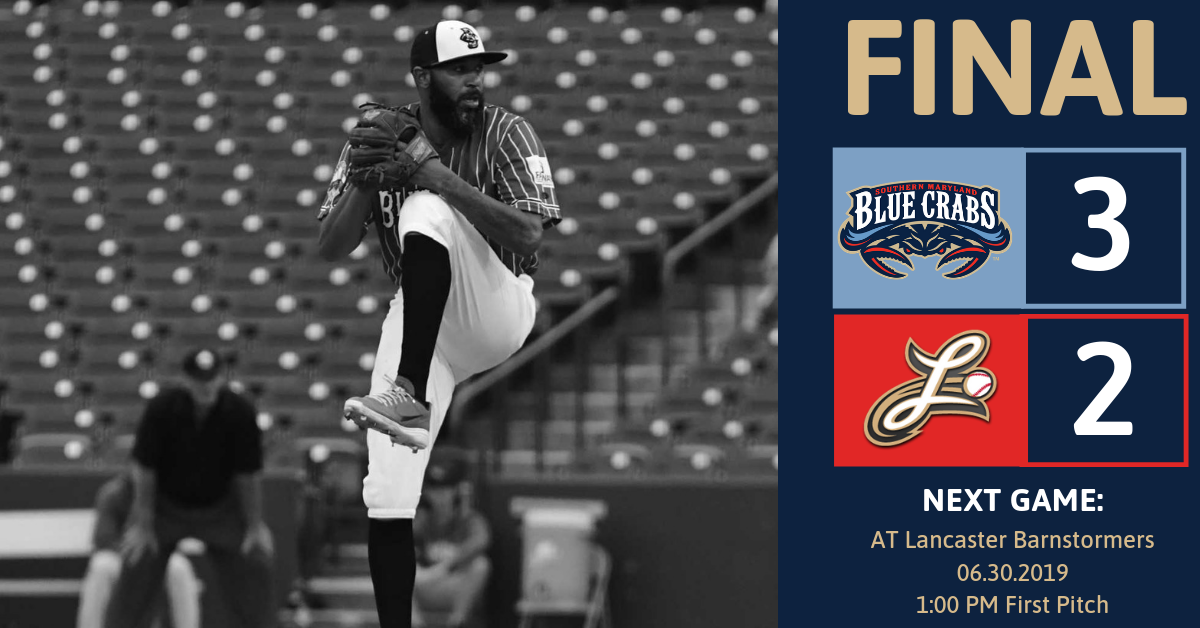 Blue Crabs Fall in Final Game of Homestand